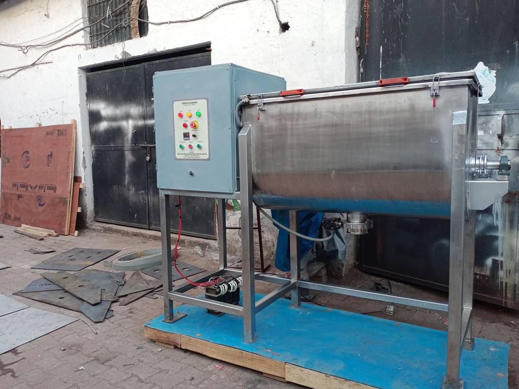 Ribbon Blender Mixer Machine Manufacturer in Assam - Industrial Mixing Equipment